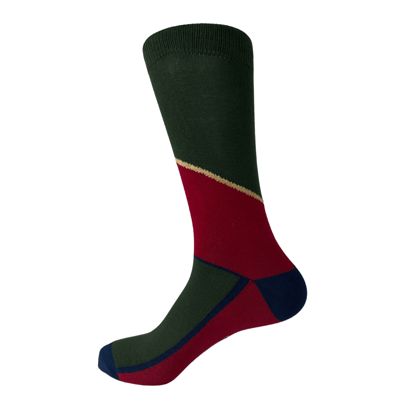 Asymmetric Colour Block Socks Gift Box - 3 Pairs