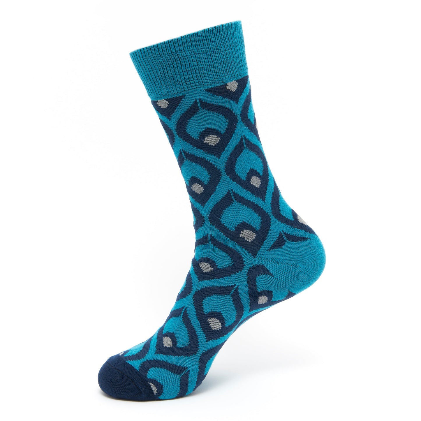Peacock Organic Cotton Socks - Premium Design