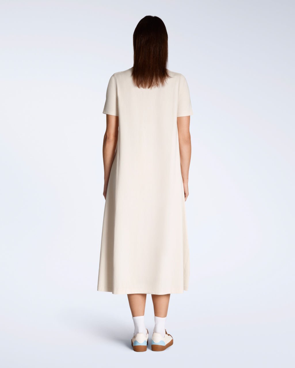 The Long Line T-Shirt Dress β Organic Cotton - Bascora