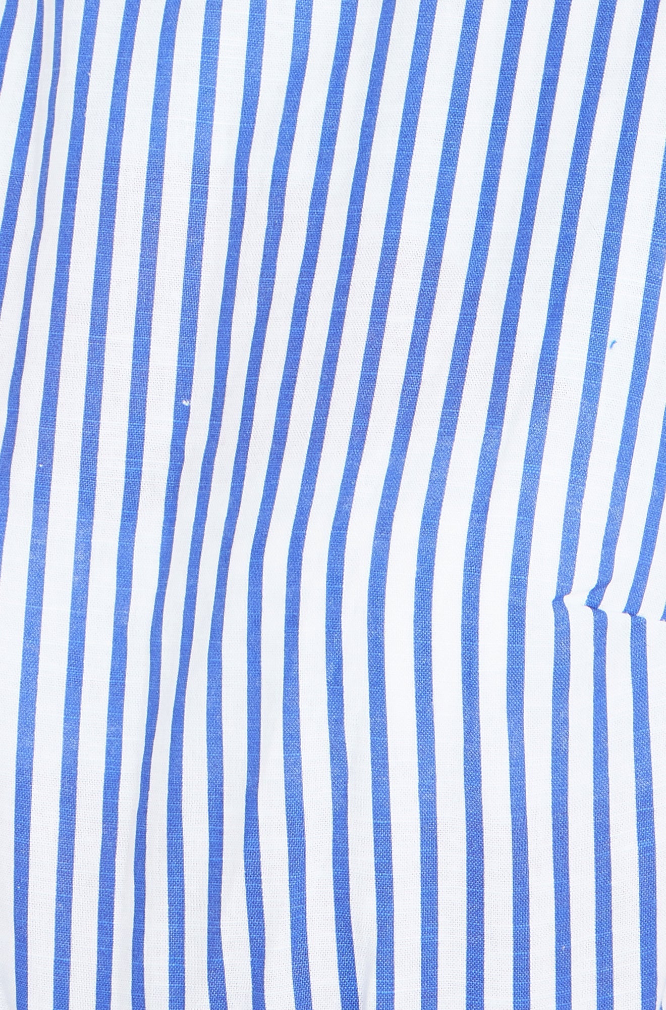 The Stripe Culotte – Blue Cotton Jumpsuit - Bascora