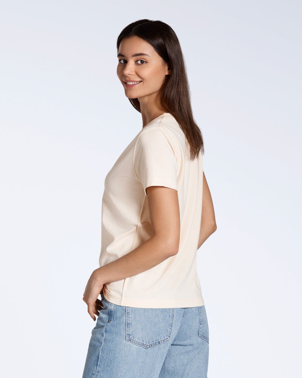 The V-Neck Tee – Organic Cotton - Bascora