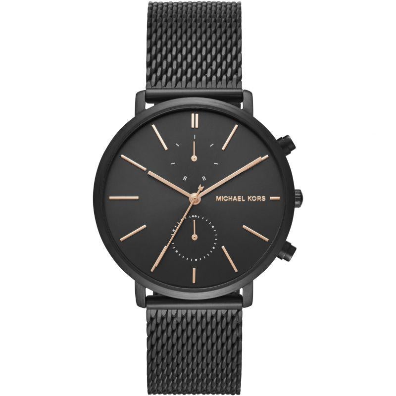 Michael Kors MK8504 Men's Jaryn Black Mesh Chronograph Watch