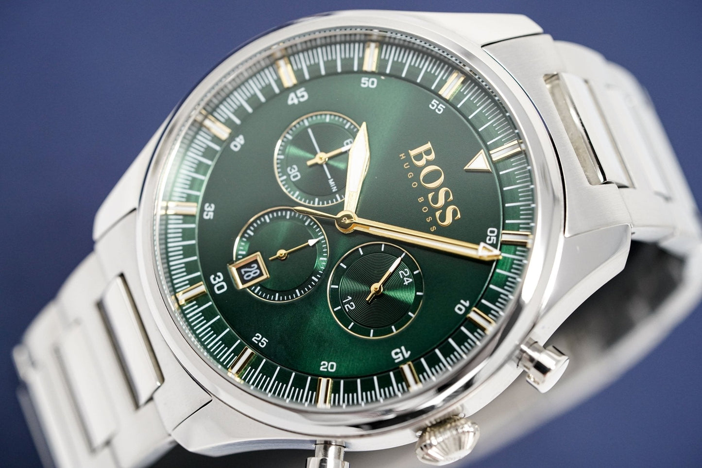 Hugo Boss HB1513868 Men's Chronograph Pioneer Green Watch