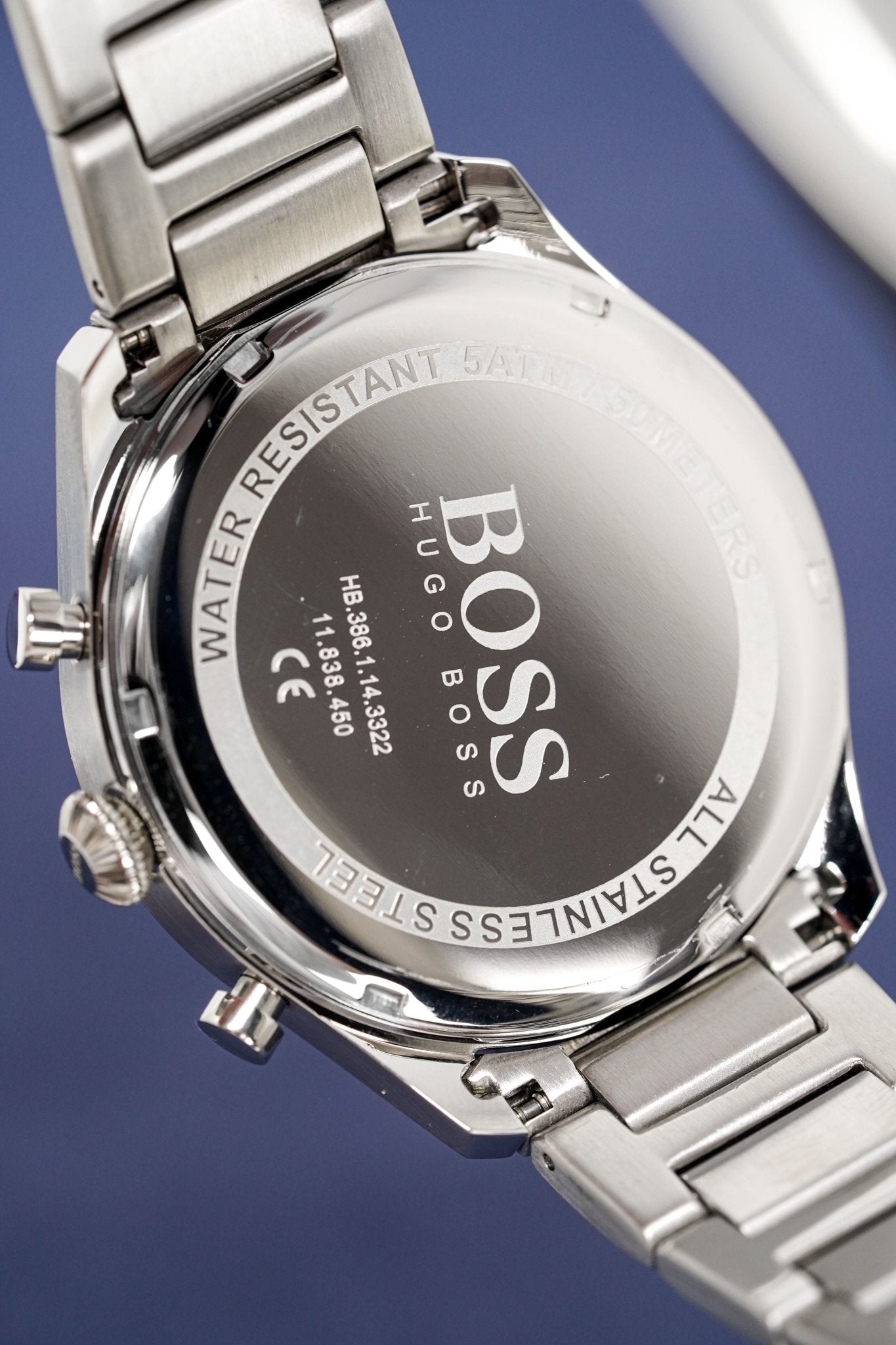Hugo Boss HB1513867 Men's Chronograph Pioneer Blue Watch