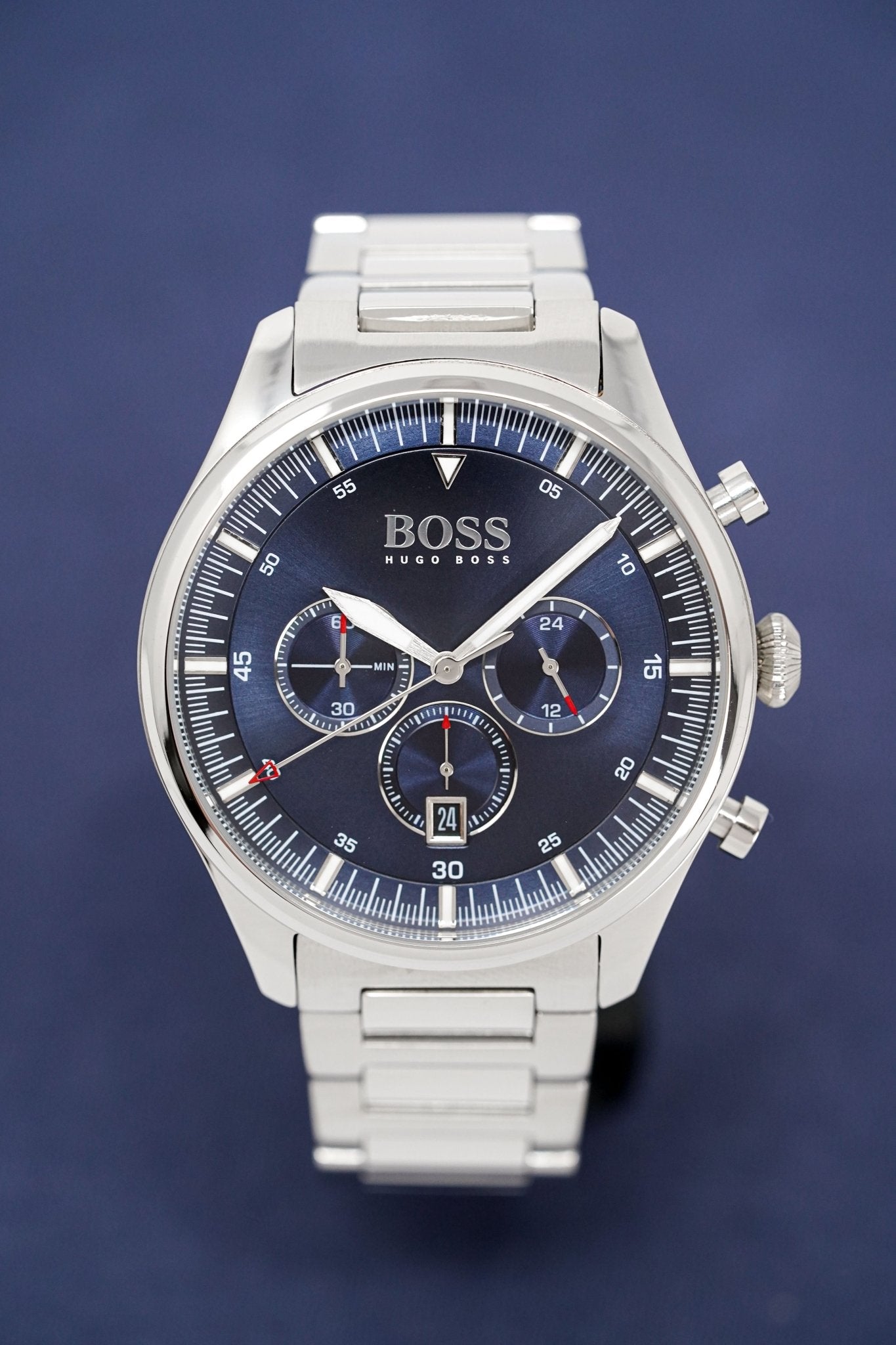 Hugo Boss HB1513867 Men's Chronograph Pioneer Blue Watch
