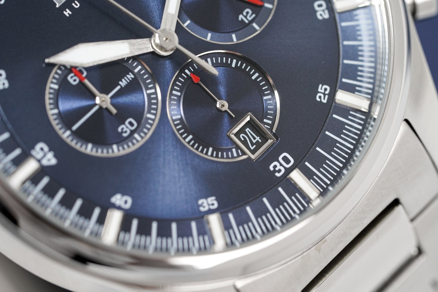 Hugo Boss HB1513867 Men's Chronograph Pioneer Blue Watch