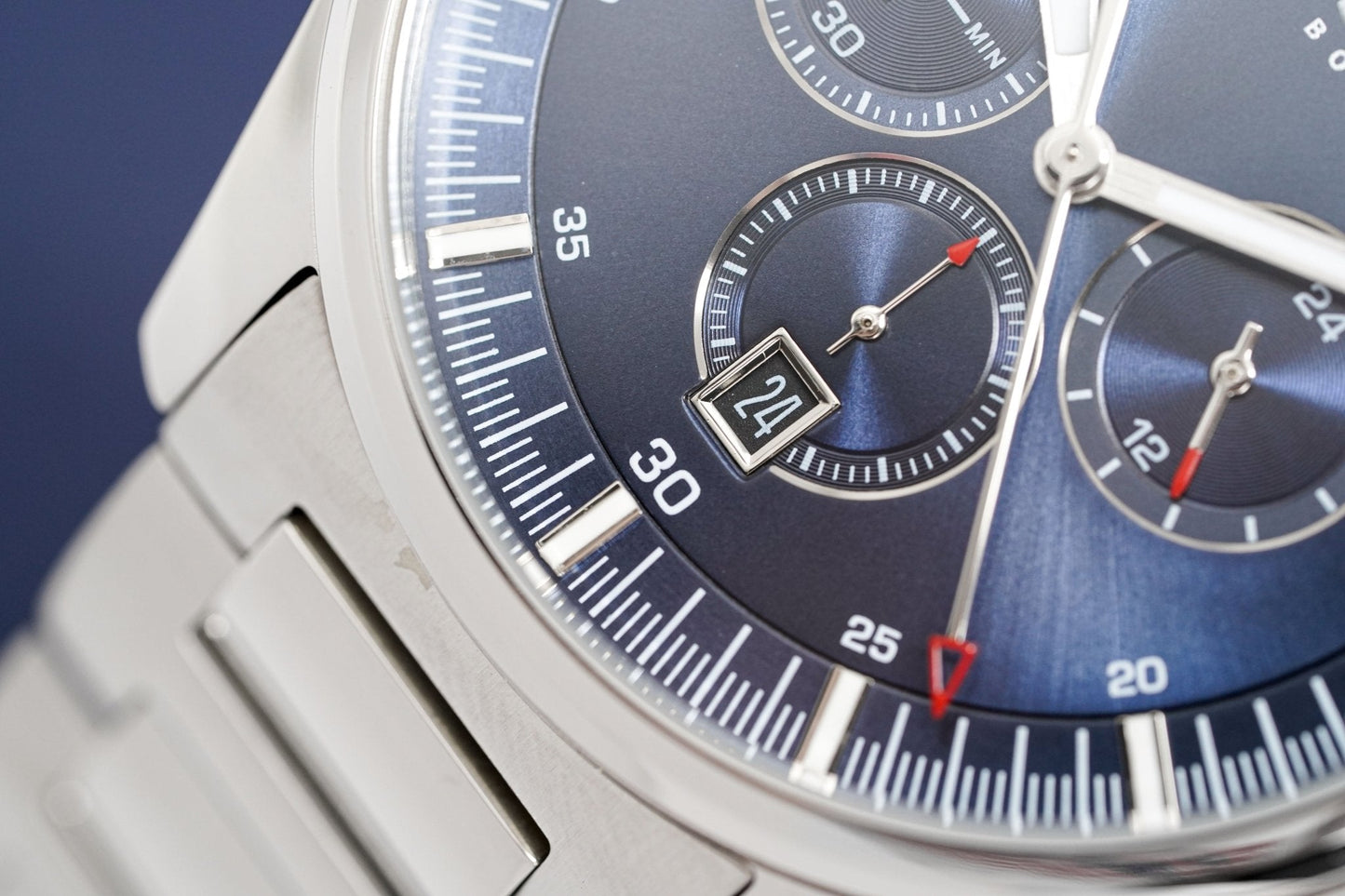 Hugo Boss HB1513867 Men's Chronograph Pioneer Blue Watch