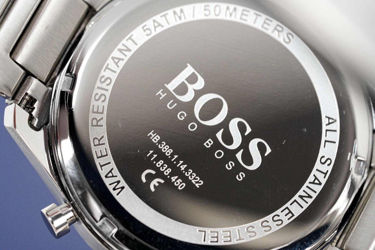 Hugo Boss HB1513867 Men's Chronograph Pioneer Blue Watch