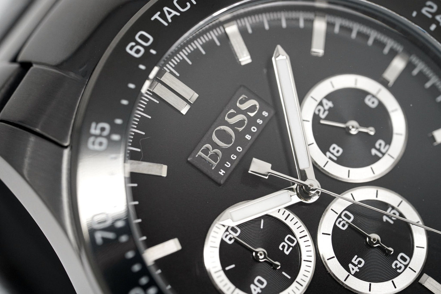 Hugo Boss HB1512961 Men's Chronograph Ikon Black PVD Watch