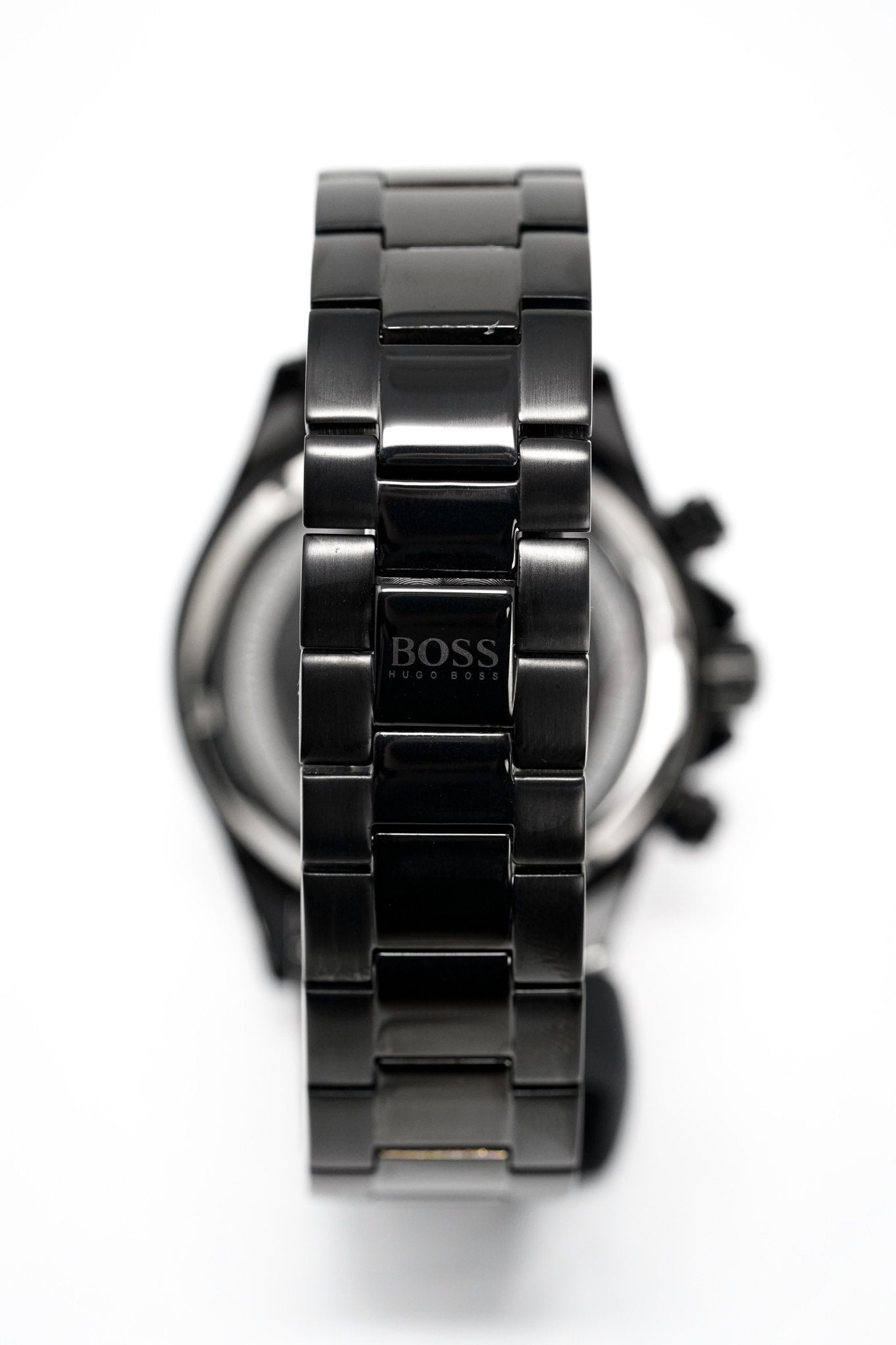 Hugo Boss HB1512961 Men's Chronograph Ikon Black PVD Watch