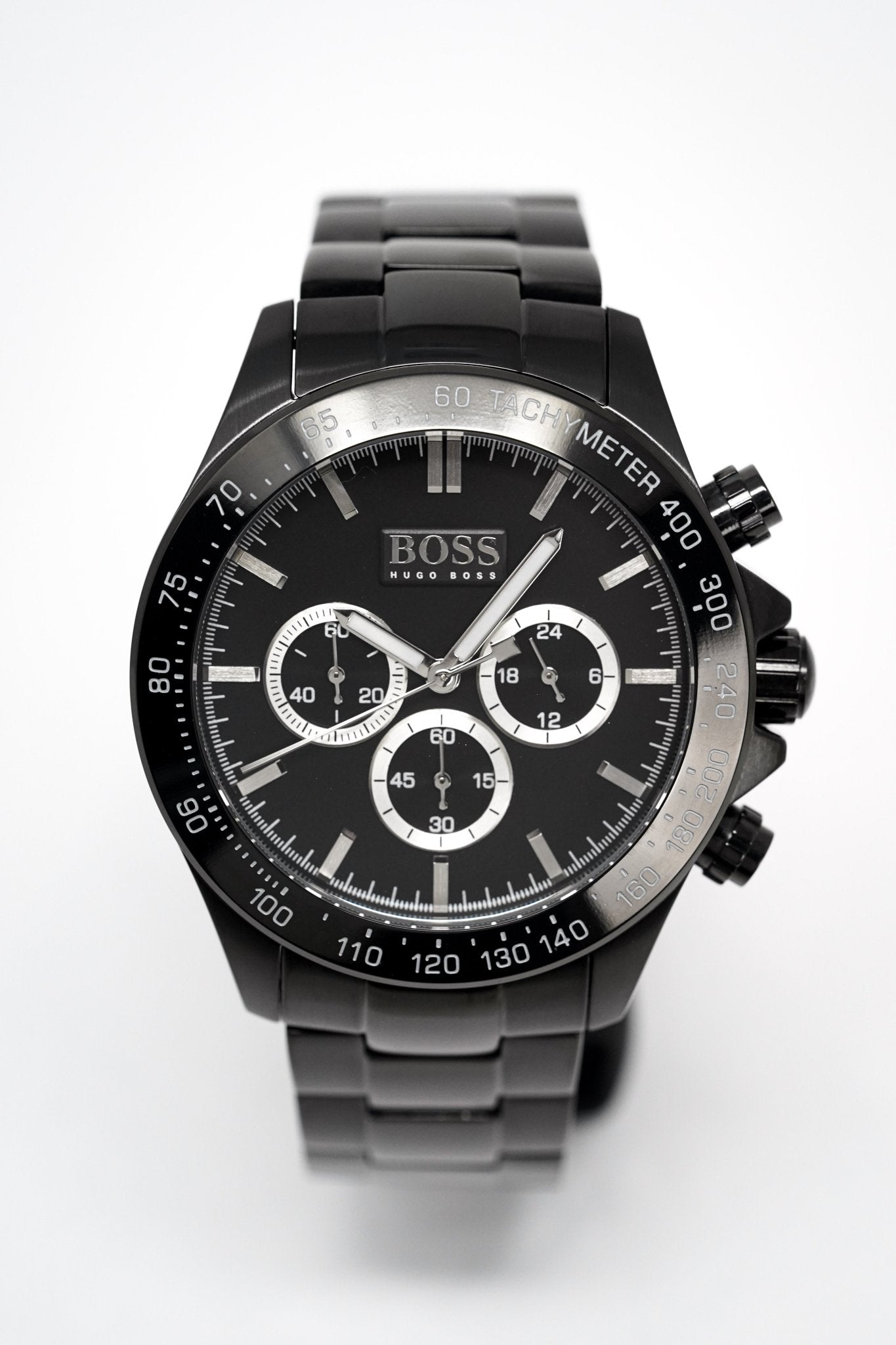Hugo Boss HB1512961 Men's Chronograph Ikon Black PVD Watch