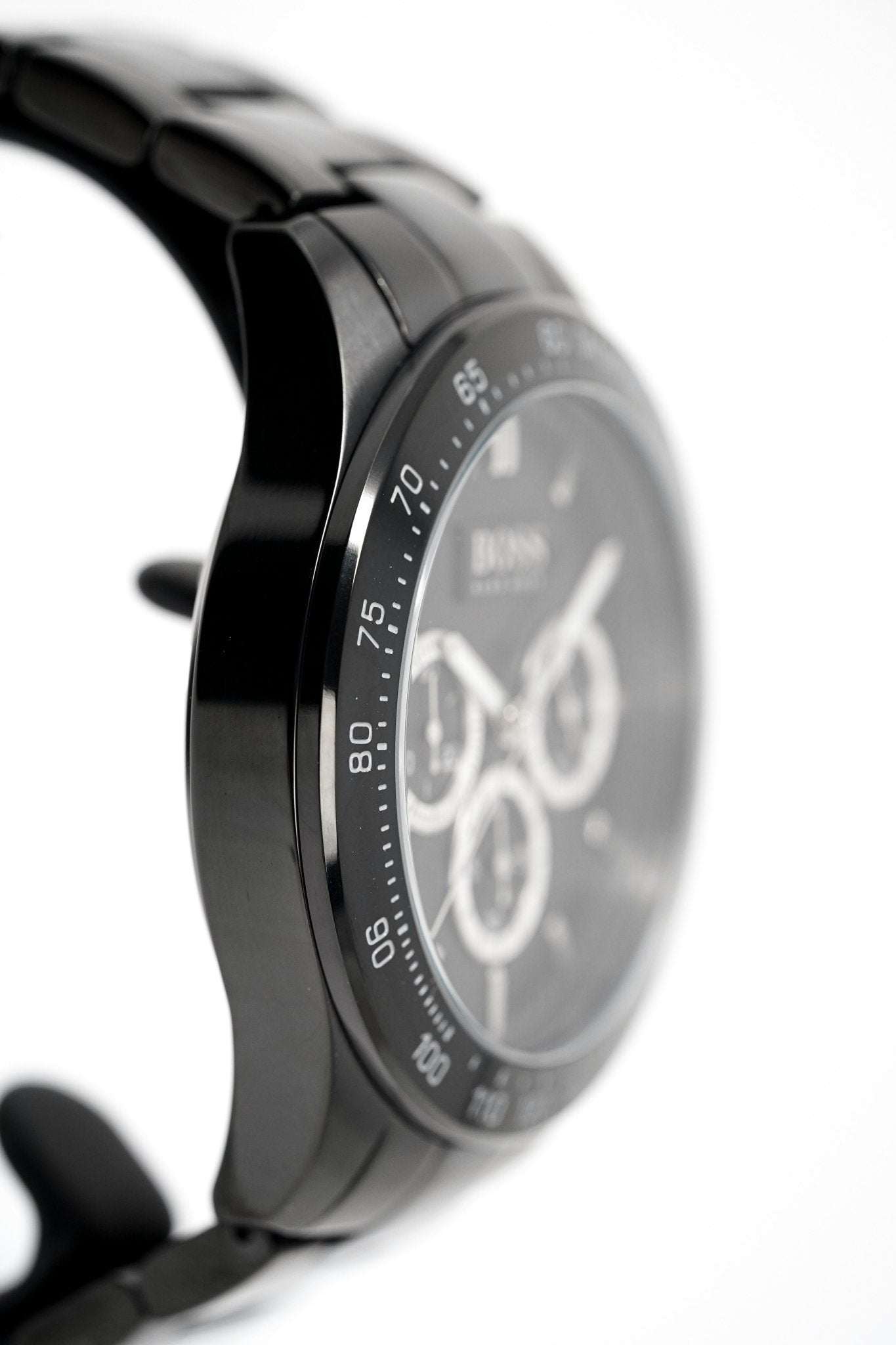 Hugo Boss HB1512961 Men's Chronograph Ikon Black PVD Watch