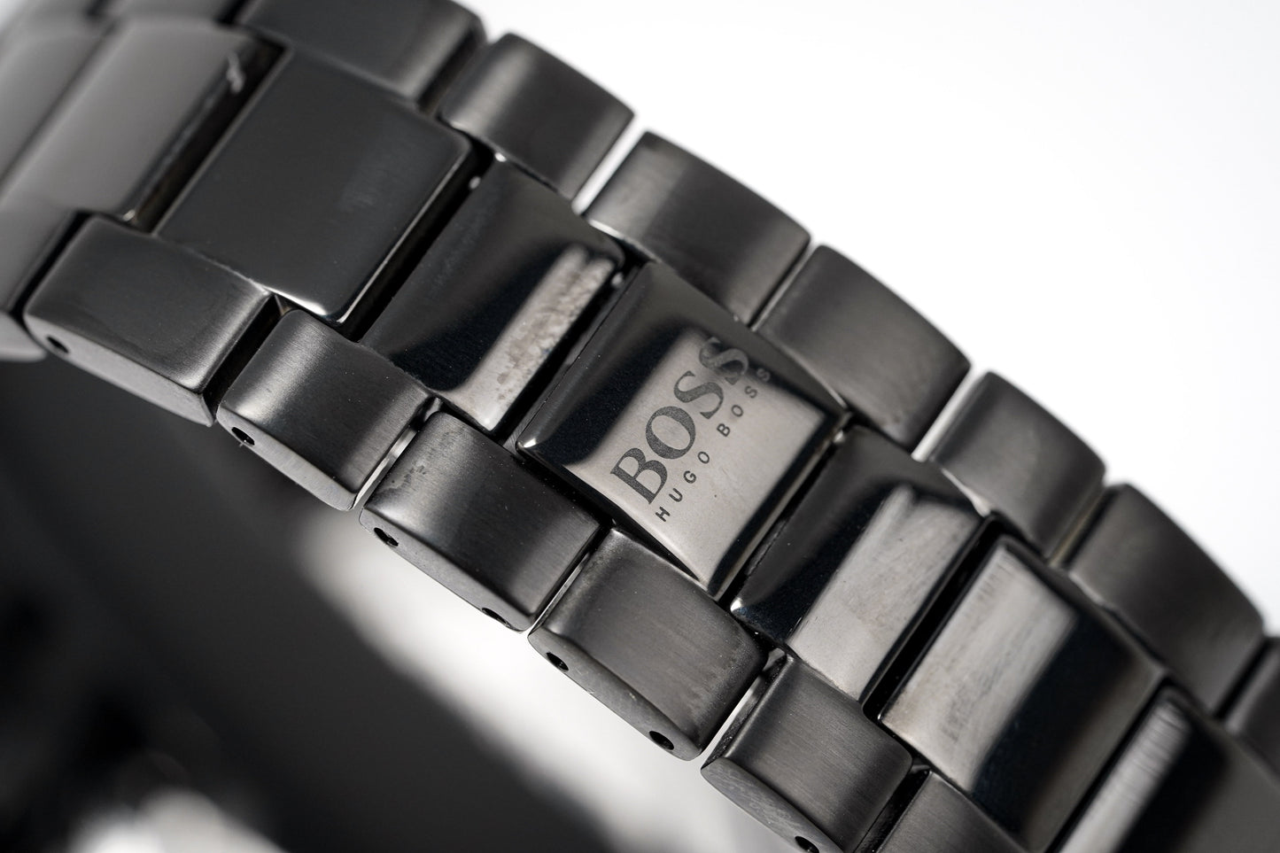 Hugo Boss HB1512961 Men's Chronograph Ikon Black PVD Watch
