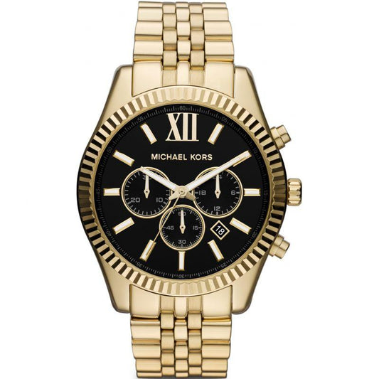 Reloj cronógrafo Michael Kors MK8286 Lexington en tono dorado para hombre