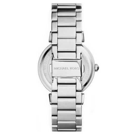 Reloj Michael Kors MK3355 Catlin para mujer con pulsera plateada