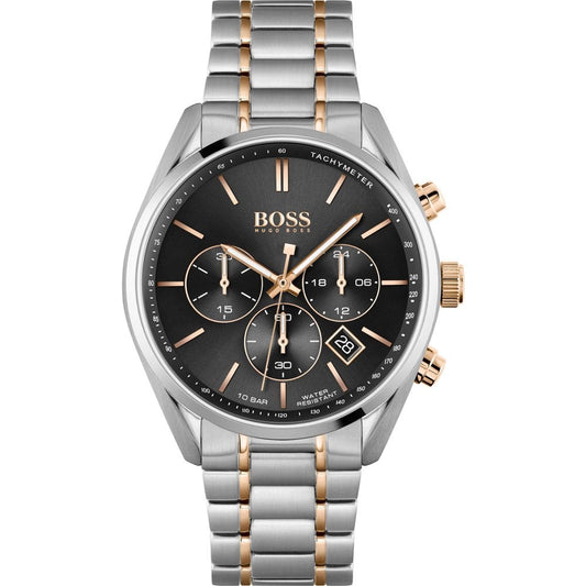 Reloj Hugo Boss Champion para hombre en dos tonos negro HB1513819