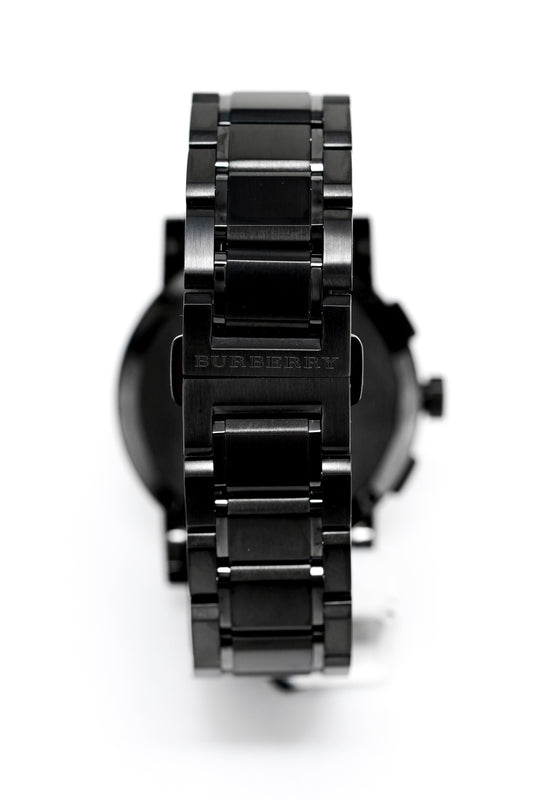 Reloj Burberry para hombre cronógrafo The City 42 mm metalizado BU9365