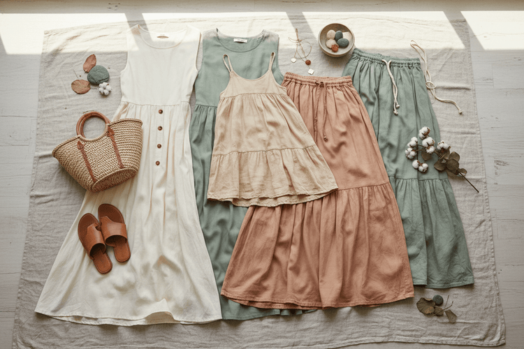 Organic Dresses & Skirts - Bascora