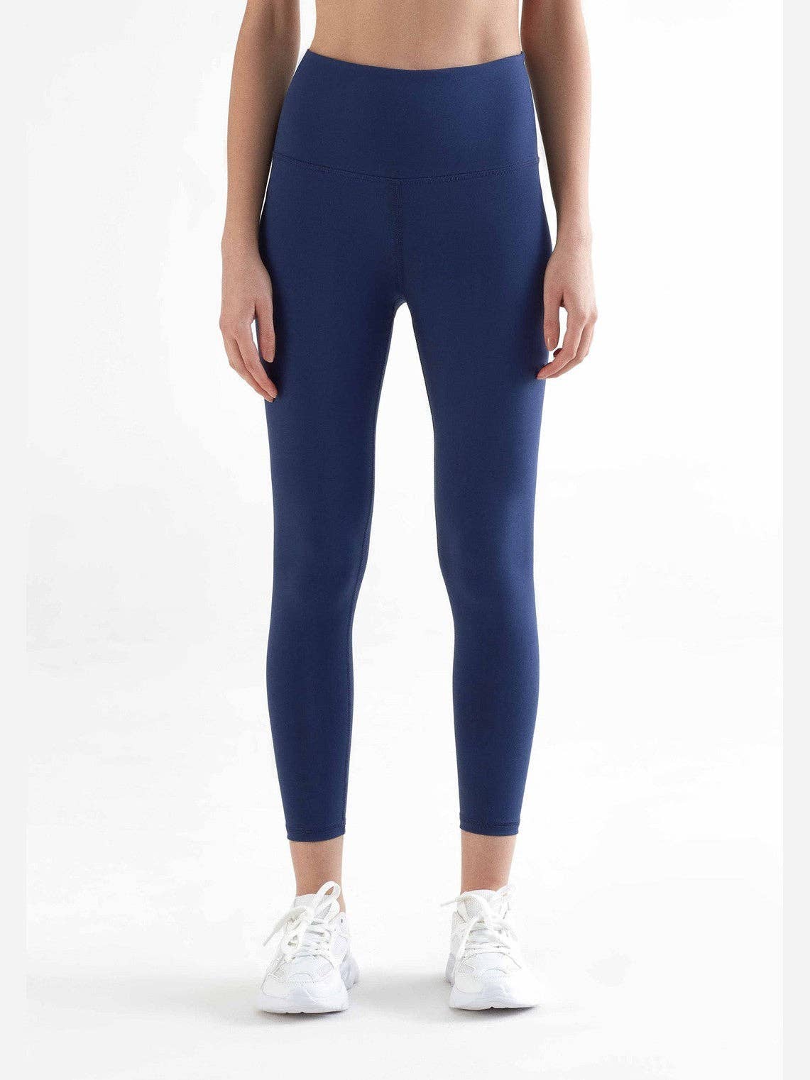 Earth Wardrobe Organic Cotton High-Rise 7/8 Stretch Leggings: Womens