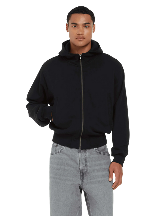 Organic Bomber Jacket Hoodie – Unisex