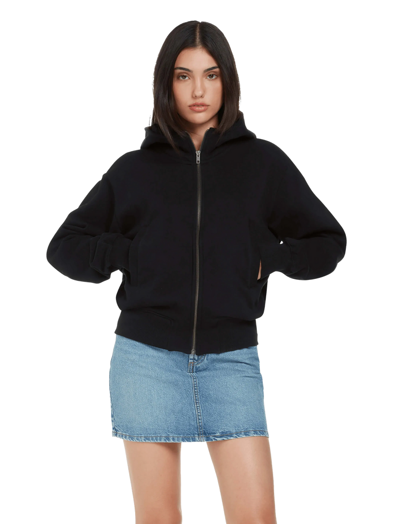 Organic Bomber Jacket Hoodie – Unisex