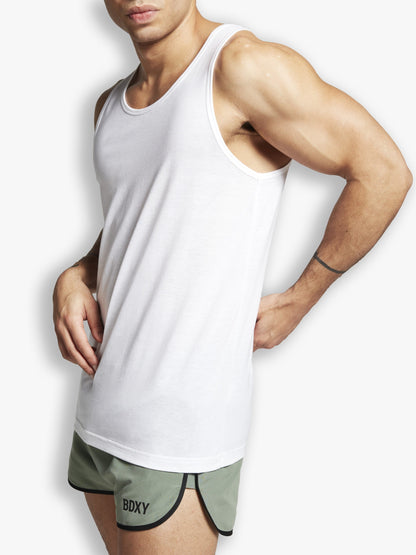 The Stunt Vest | White - Bascora