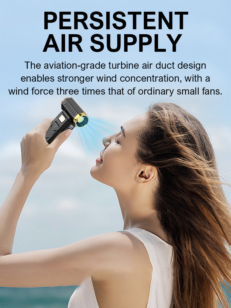 High-Power Turbo Jet Fan - 400,000 RPM Brushless Motor Blower