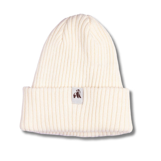 Organic Cotton Beanie – Cream
