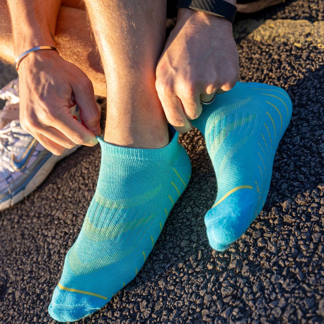 Performance Trainer Socks – Blue