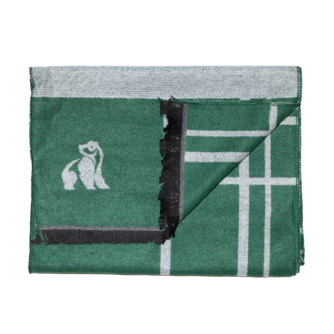 Bamboo Scarf – Green Check