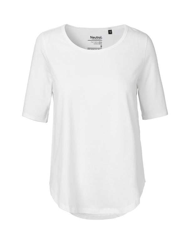Fairtrade Organic Half Sleeve T-shirt: Womens