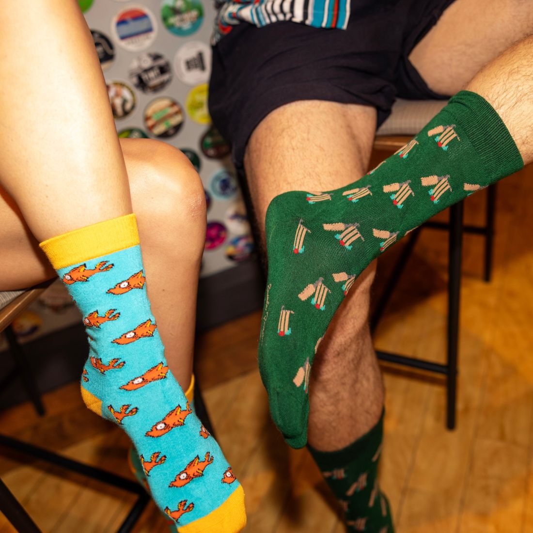 Guppy Fish Bamboo Socks – Swole Panda