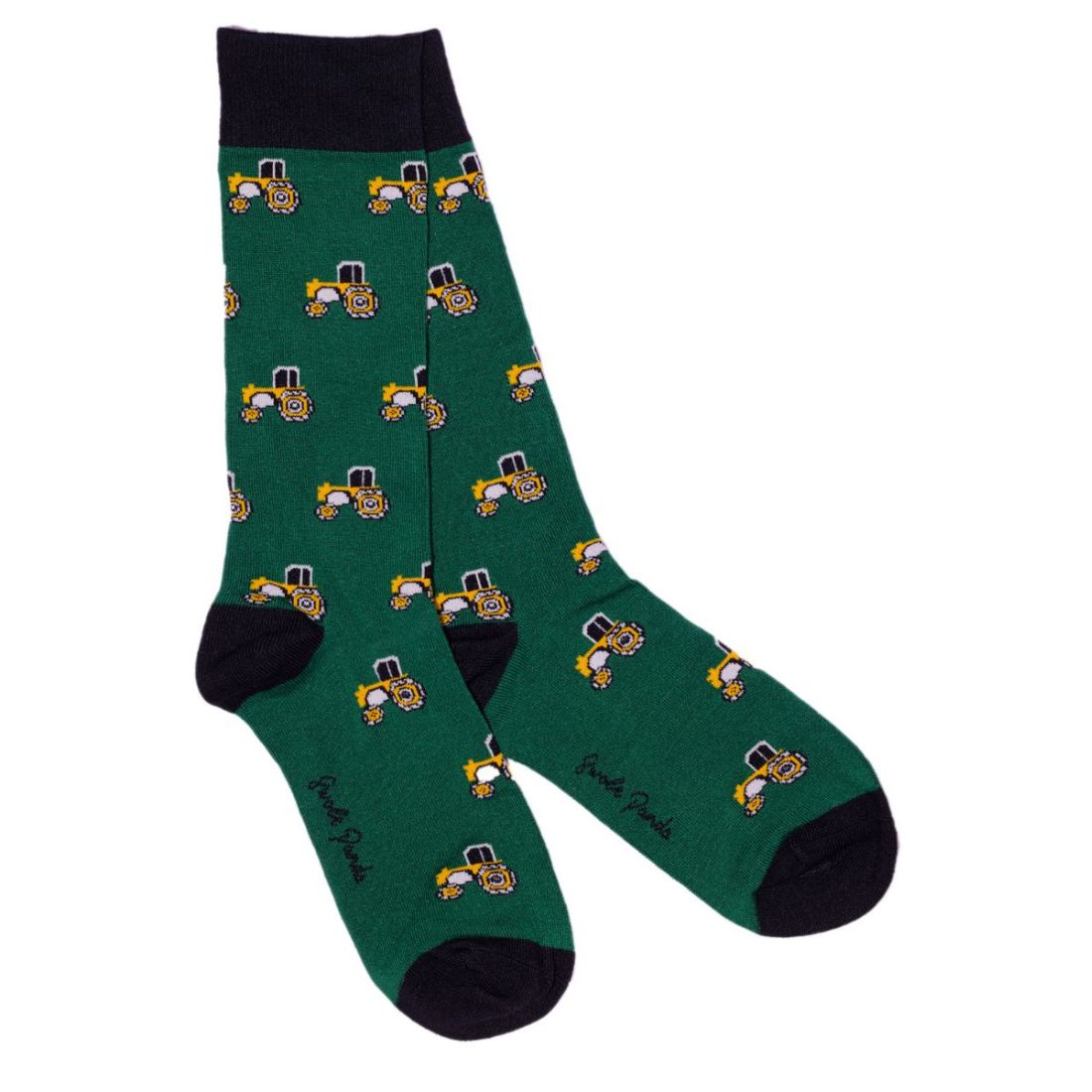 Tractor Bamboo Socks – Comfort Cuff