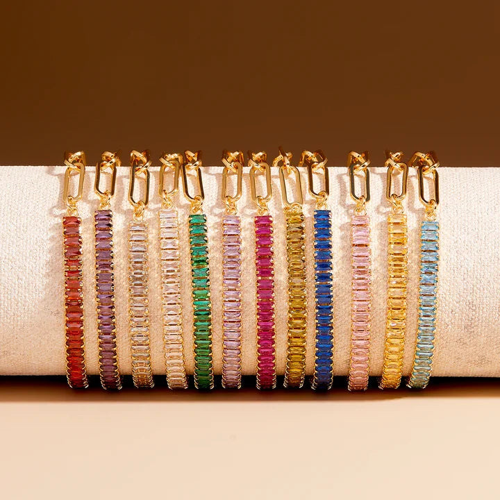 Savaé Design Birthstone Tennis Bracelet