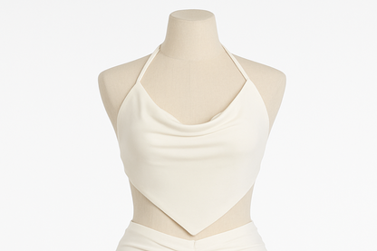 Summer Pleated Skirt Set - Y2K Two-Piece Camisole - Bascora