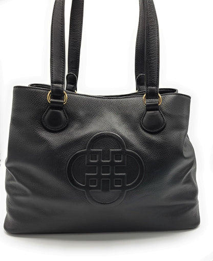 Rosie Leather Twin Strap Shoulder Bag