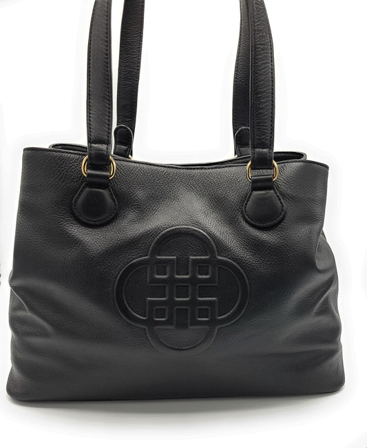 Rosie Leather Twin Strap Shoulder Bag