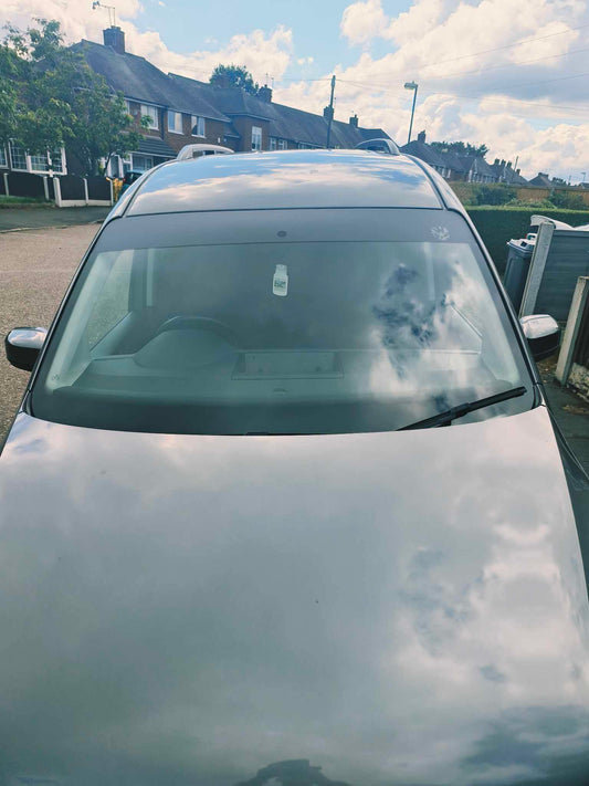 VW Caddy Sunstrip - Premium Vinyl Windscreen Sun Strip 150x30cm