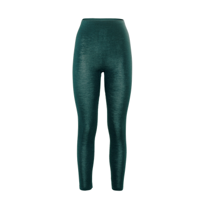 Organic Wool & Silk Leggings — Womens