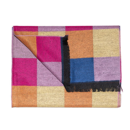 Bamboo Scarf – Bright Check