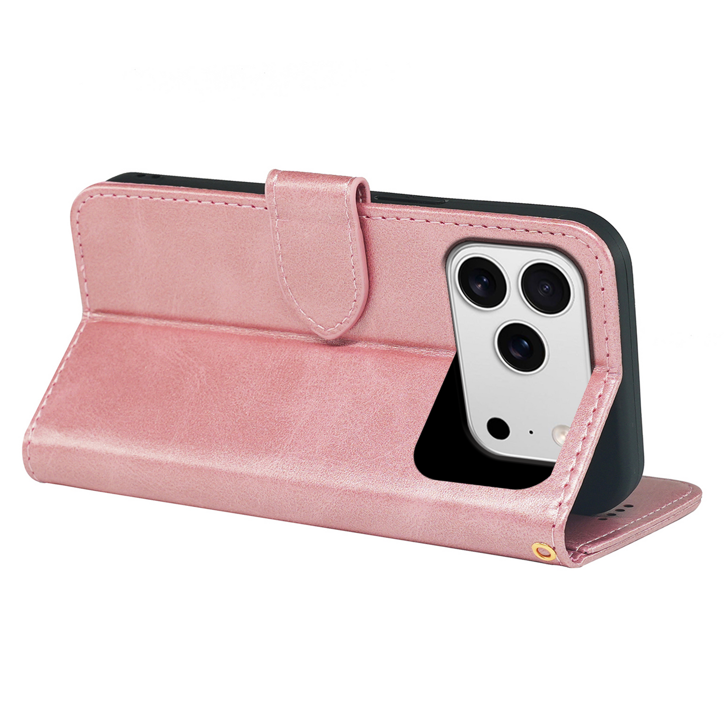 iPhone 17 Series Book Flip Case Leather Wallet