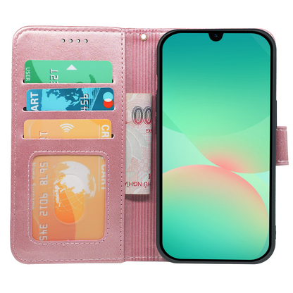 Samsung Galaxy A26 Book Flip Case Leather Wallet