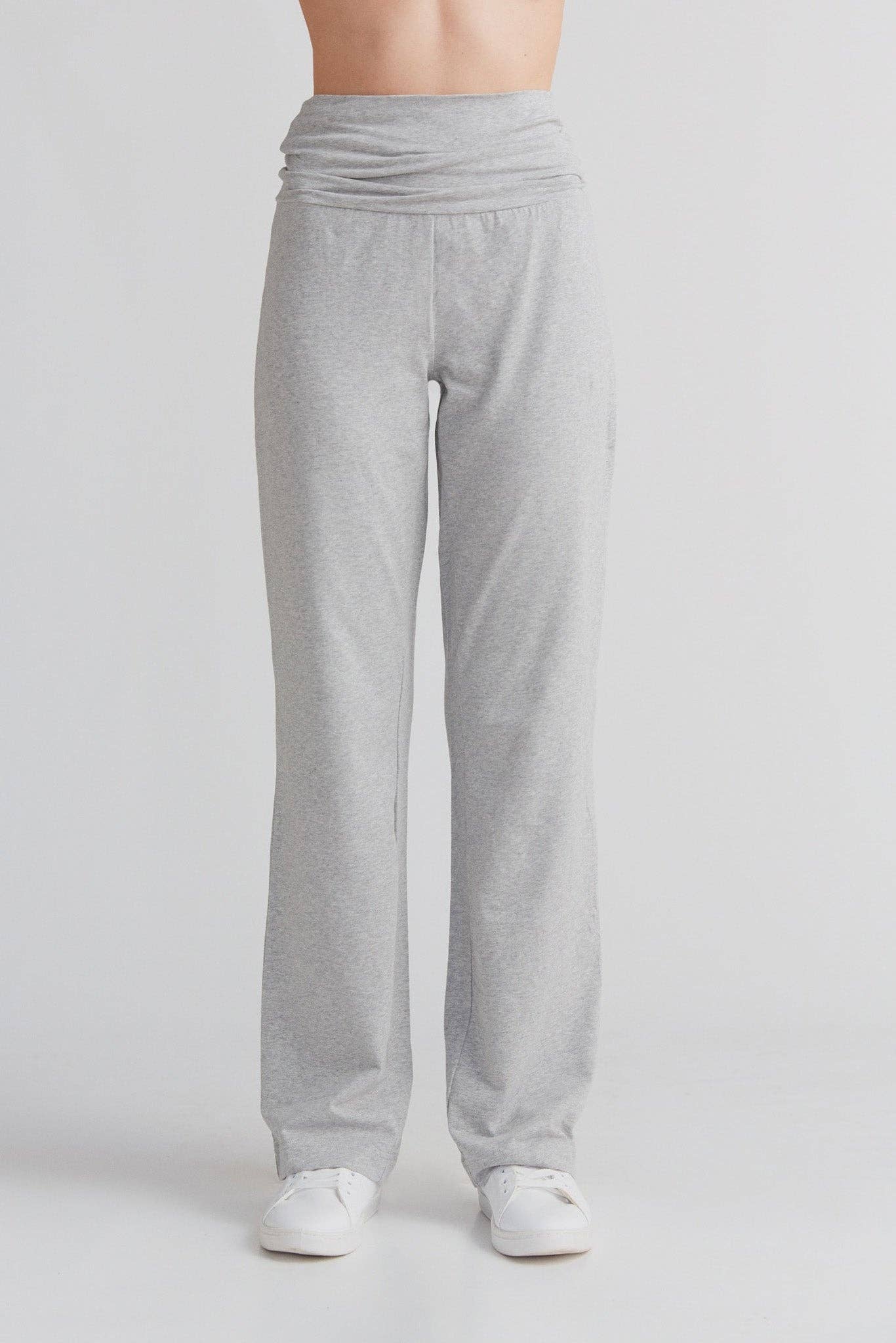 Organic Leggings with Wide Waistband