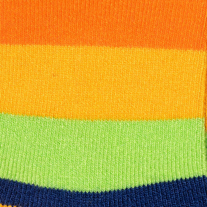 Rainbow Stripe Matching Bamboo Socks – Adult & Child