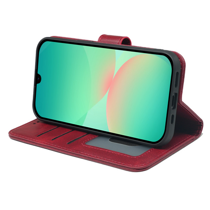 Samsung Galaxy A26 Book Flip Case Leather Wallet