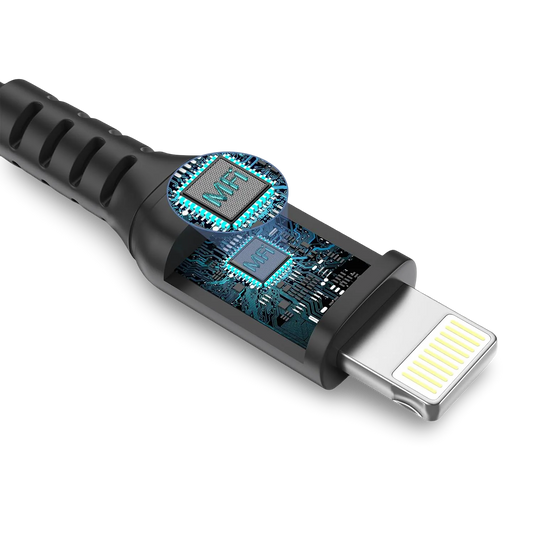 Premium Lightning Cable - 30cm MFI Certified for Apple CarPlay