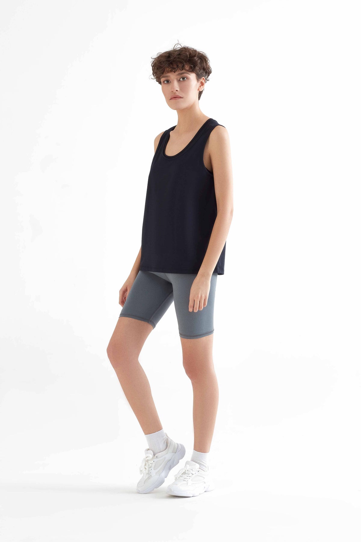 Recycled Polyester Cycling Shorts for Women