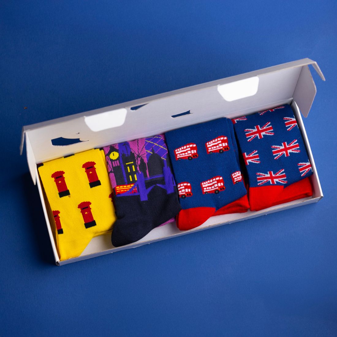 Swole Panda London Bamboo Sock Gift Box — 4 Pairs