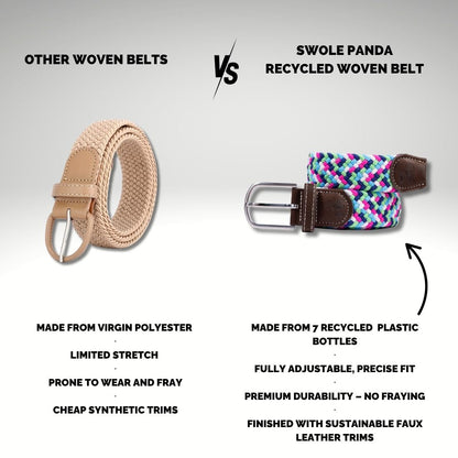The World’s First Recycled Woven Belt – Ocean Plastic
