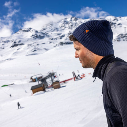 Organic Cotton Beanie – Navy